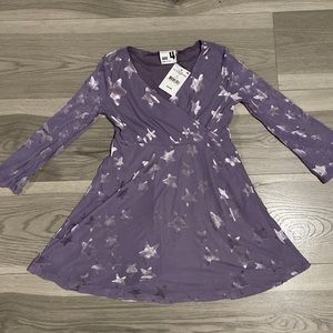 Cotton On Kids Purple Dress Size 4 NWT